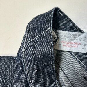 ROCK & REPULIC Dark wash Rhinestone jeans